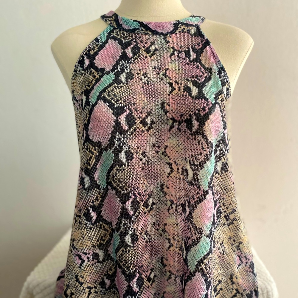 Animal Print Sleeveless top